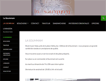 Tablet Screenshot of lasoummam.com